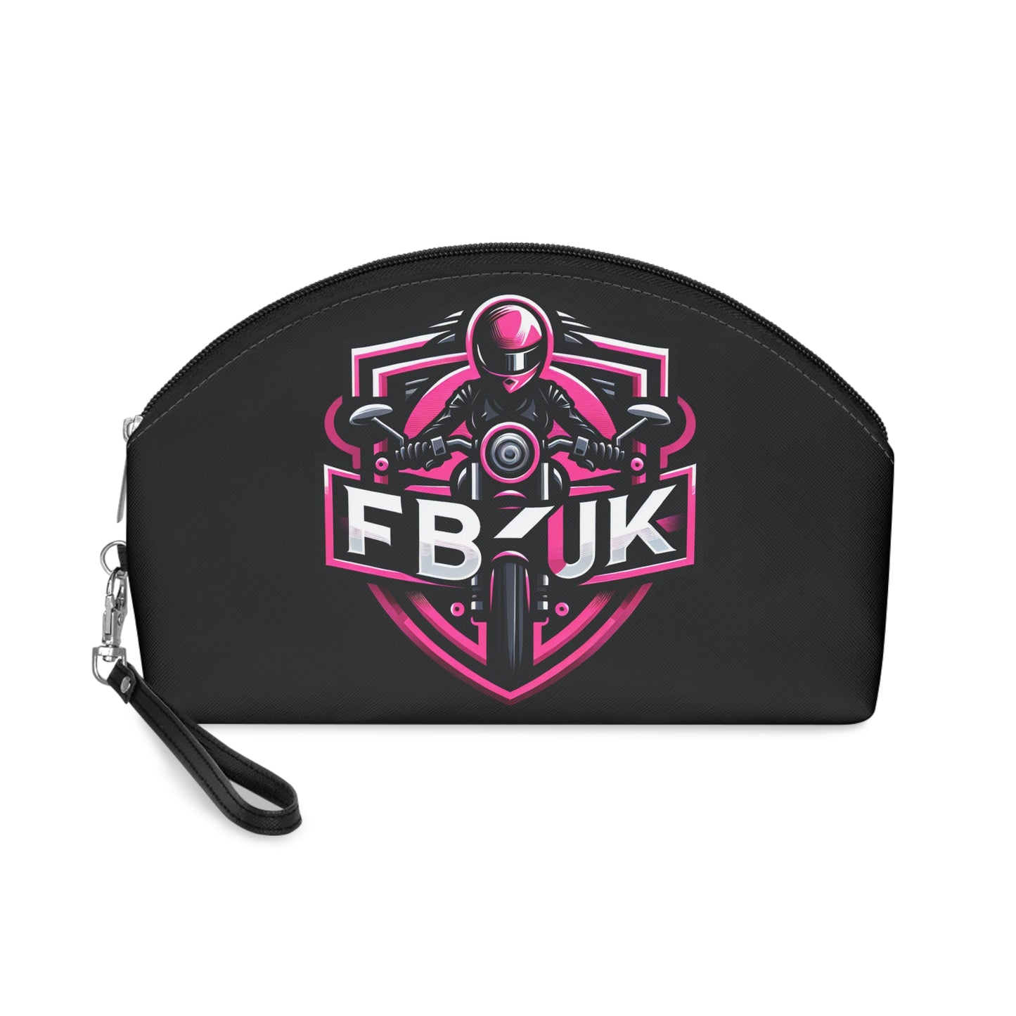 Fierce Biker Makeup Bag - Stylish Cosmetic Pouch for Riders