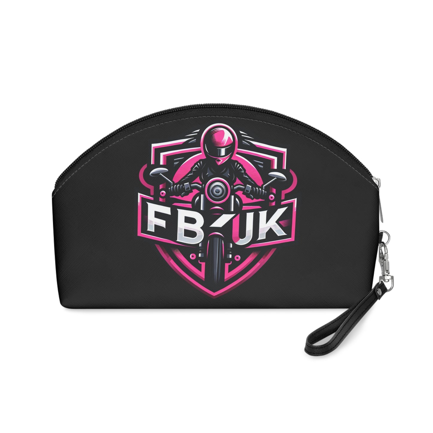 Fierce Biker Makeup Bag - Stylish Cosmetic Pouch for Riders