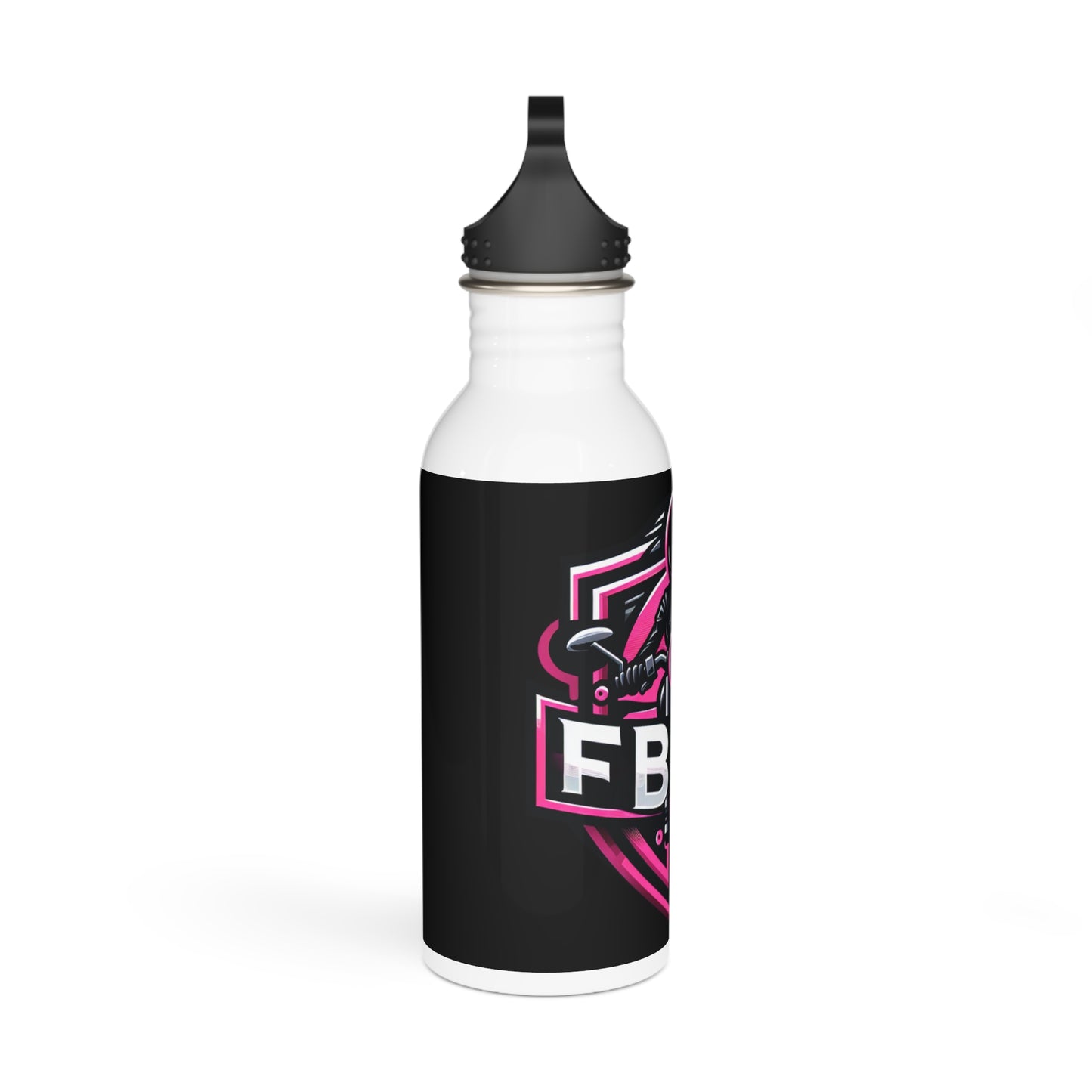 FBJ Motorcycle Stainless Steel Water Bottle - Perfect for Bikers and Outdoor Adventures