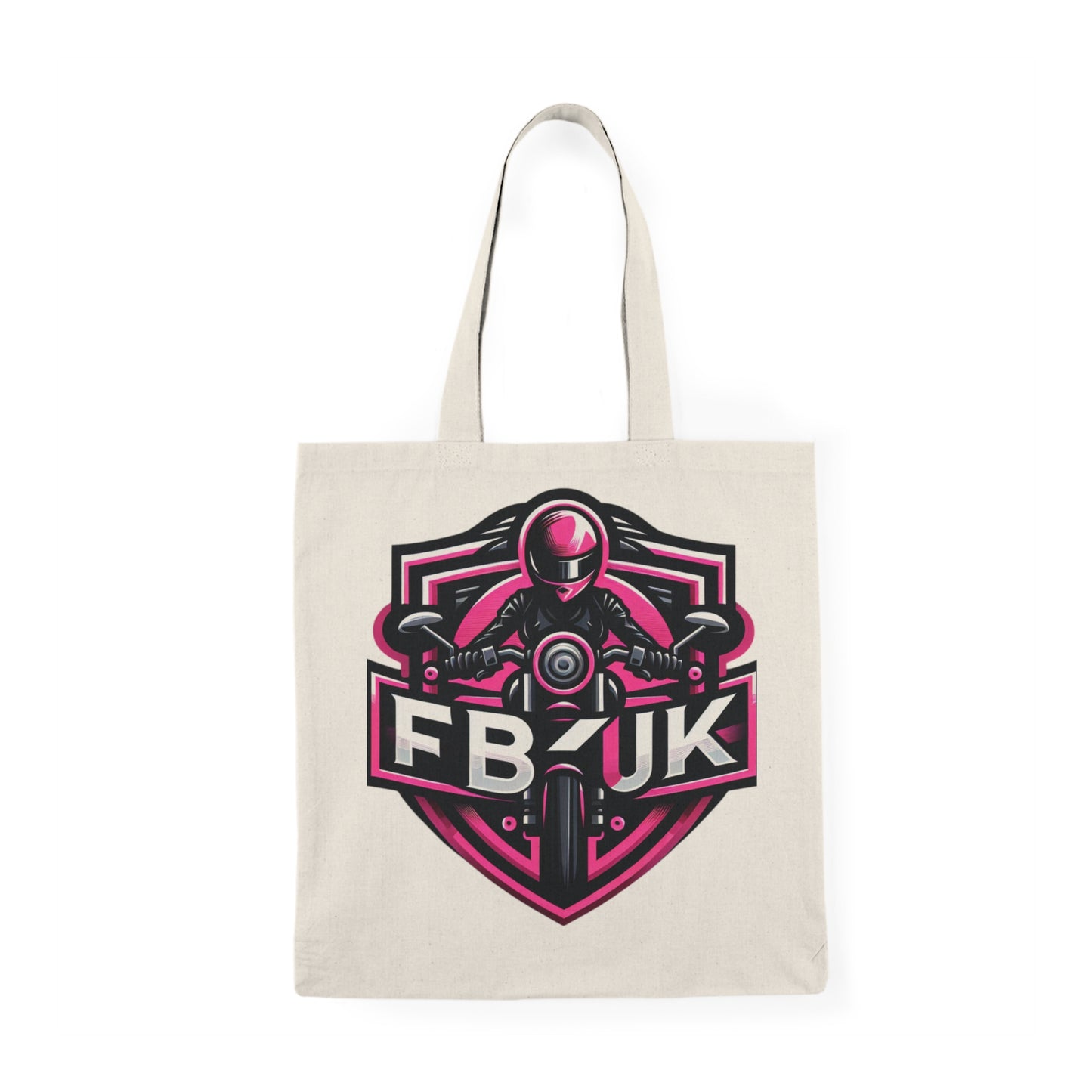 FB UK Motorcyclist Tote Bag | Stylish and Durable Eco-Friendly Bag for Riders